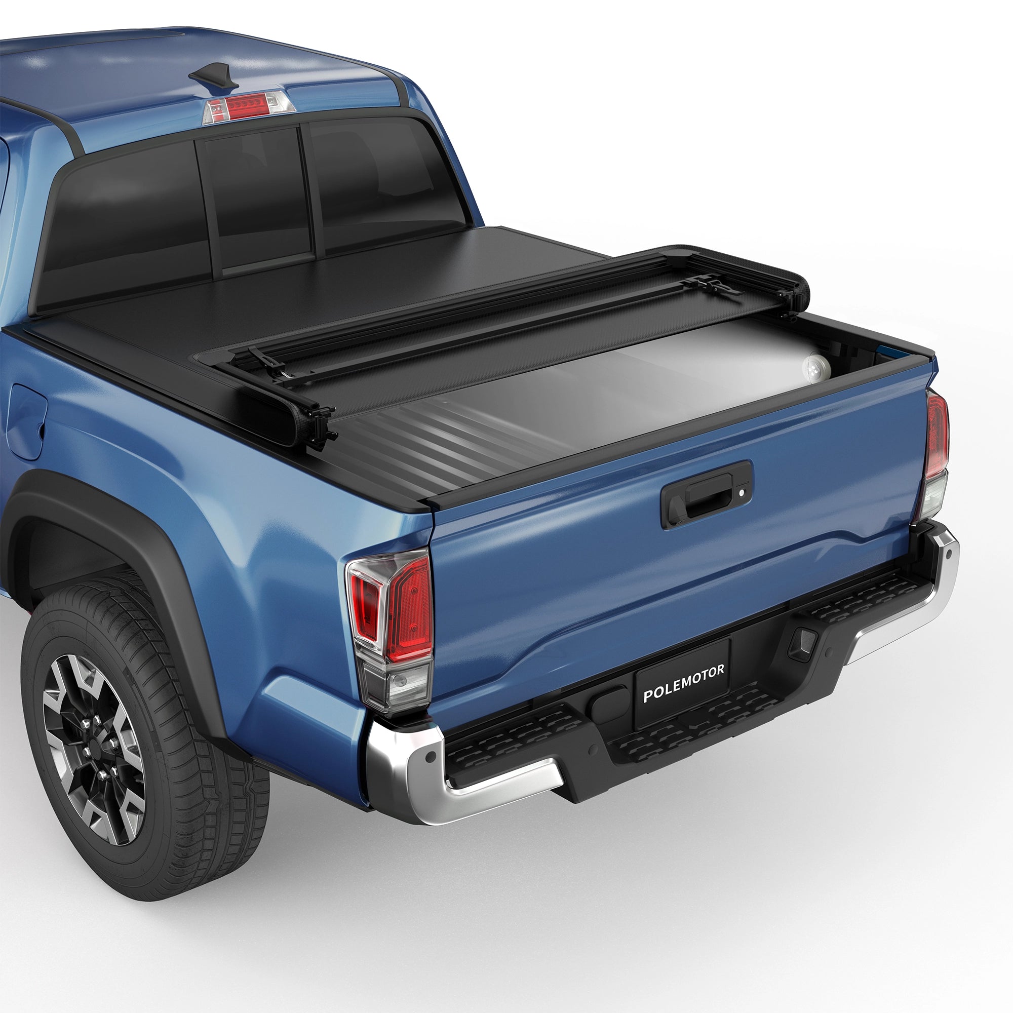thumbnail image 2 of MOTORSPORTPLUS Soft Tri-Fold Tonneau Cover For 2016-2023 Toyota Tacoma 6ft Bed 2 of 5