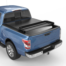 5.8 FT Tri-Fold Soft Tonneau Cover For 2019-2025 Chevy Silverado & GMC Sierra 1500 Short Bed