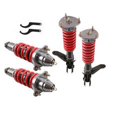 POLEMOTOR Full Height Adjustable Coilover Struts Suspension For 2002-2006 Acura RSX DC5 Coupe 2-Door 2.0L (Set of 4)