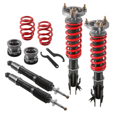 POLEMOTOR Full Height Adjustable Coilover Struts Suspension For 2006-2011 Honda Civic FD1 FD2 FD7 FA1 FG1 FG2 (Set of 4)