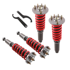 POLEMOTOR Full Height Adjustable Coilovers Struts For 1998-2002 Honda Accord/ 2001-2003 Acura CL/ 1999-2003 Acura TL (Set of 4)