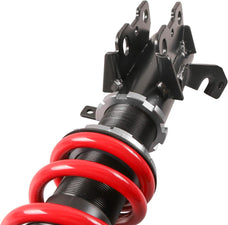 POLEMOTOR Full Height Adjustable Coilover Struts Suspension For 1988-1999 Toyota Corolla E90 E100 E110 AE92 AE101 AE111 (Set of 4)