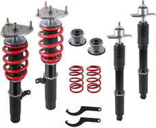 POLEMOTOR Full Height Adjustable Coilover Struts Suspension For 2004-2013 Mazda 3 (Set of 4)