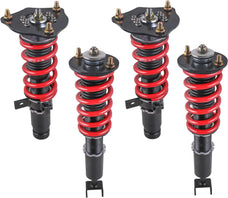 POLEMOTOR Full Height Adjustable Coilover Struts Suspension For 2013-2016 Honda Accord CT1 CT2 CR1 CR2 /2015-2017 Acura TLX UB1 UB2 (Set of 4)