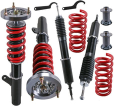 POLEMOTOR Full Height Adjustable Coilovers Struts For 2006-2011 BMW 3-Series E90 E92 E93 RWD (Set of 4)