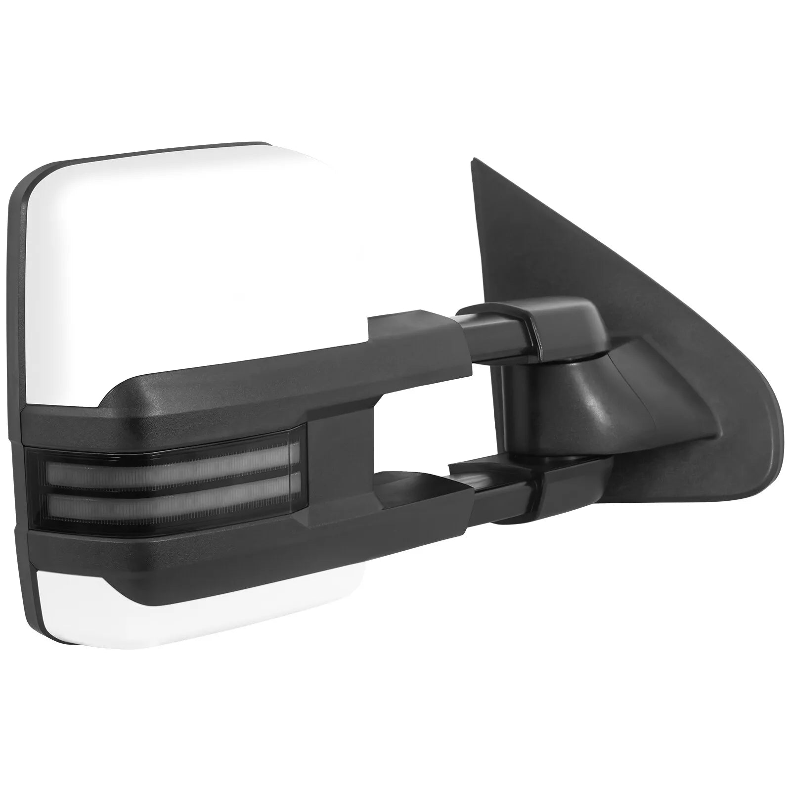 thumbnail image 2 of 2PCS Chrome Tow Mirrors – Power Heated With Signal & Running Lights – For 99-02 Chevy Silverado GMC Sierra, EVERESTCO 2 of 5
